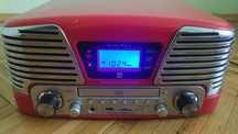 Ретро стерео система Dual NR6 - грамофон, FM радио, CD, MP3, SD card.
