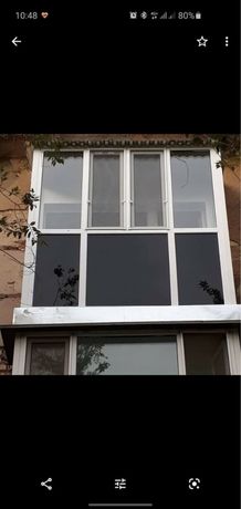 Остекления балконов,окна витражи