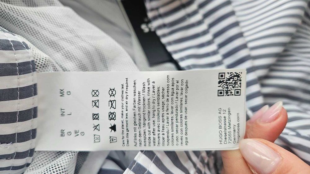 Мъжки бански Boss Beach, размер L - Нов с етикет