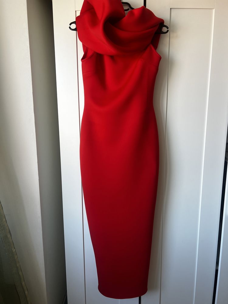 Rochie rosie Asos Design