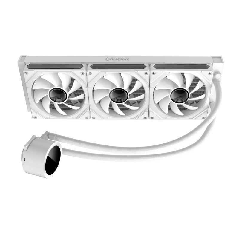 [НОВОЕ] Водяное охлаждение GameMax IceBurg 360 Digital White, 290W TDP