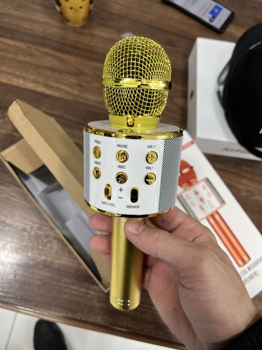 Кароке микрафон сатилади 100мын сум болатини