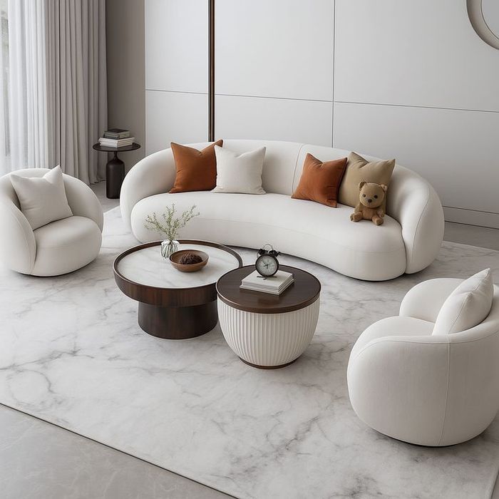 Раскладной диван и кресло