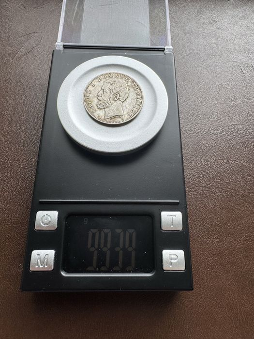 Moneda Romania 2 lei 1881 Viena argint