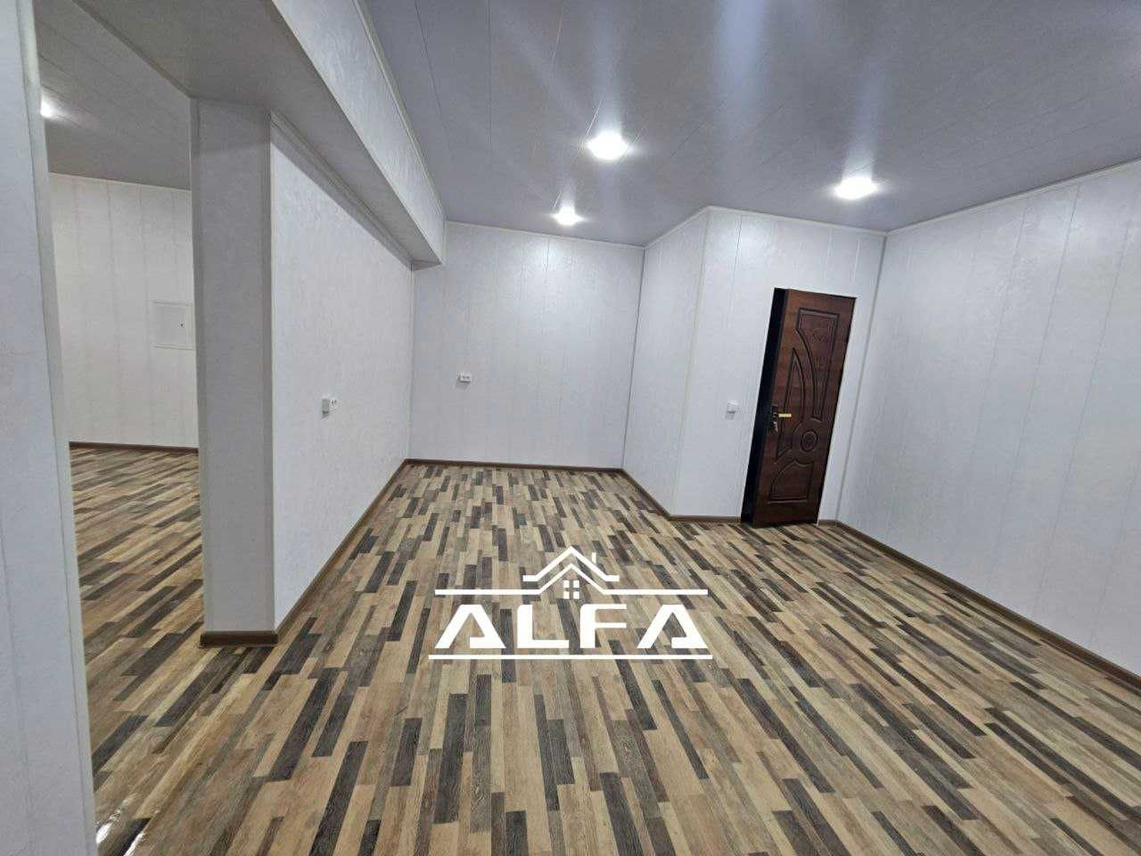 2 xonali qilingan 50m² +45m² podval remontli, 1-qavat.