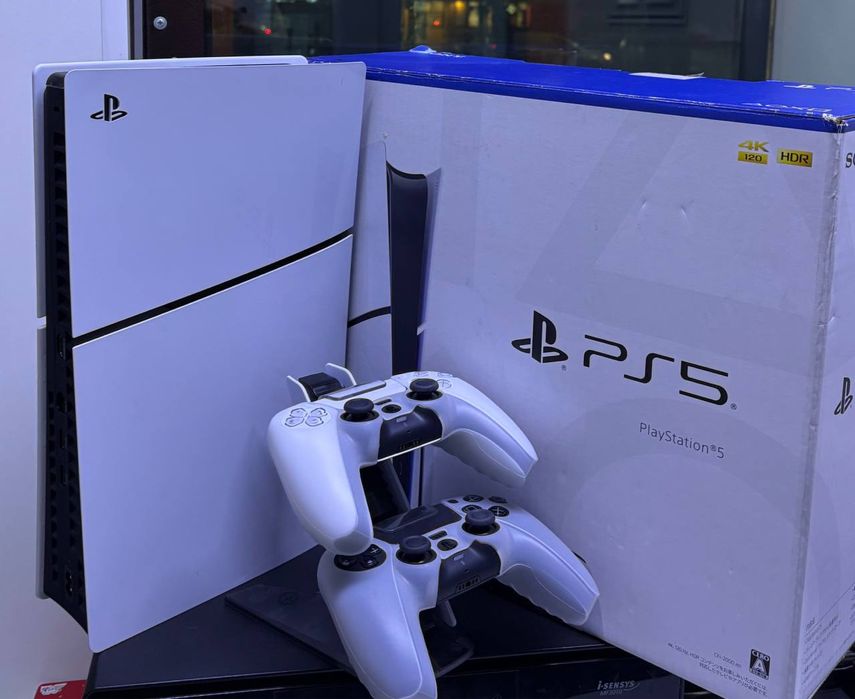 PlayStation 5 Slim (1TB) — мощь, стиль и скорость в твоих руках!