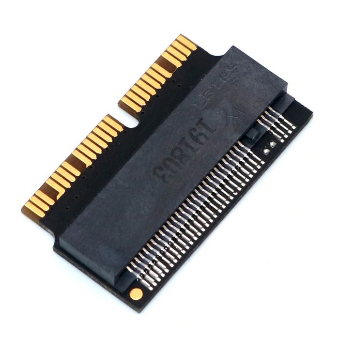 Adaptor SSD M.2 NGFF NVMe PCIe la 12+16 pini MacBook Air Pro 2013 2015