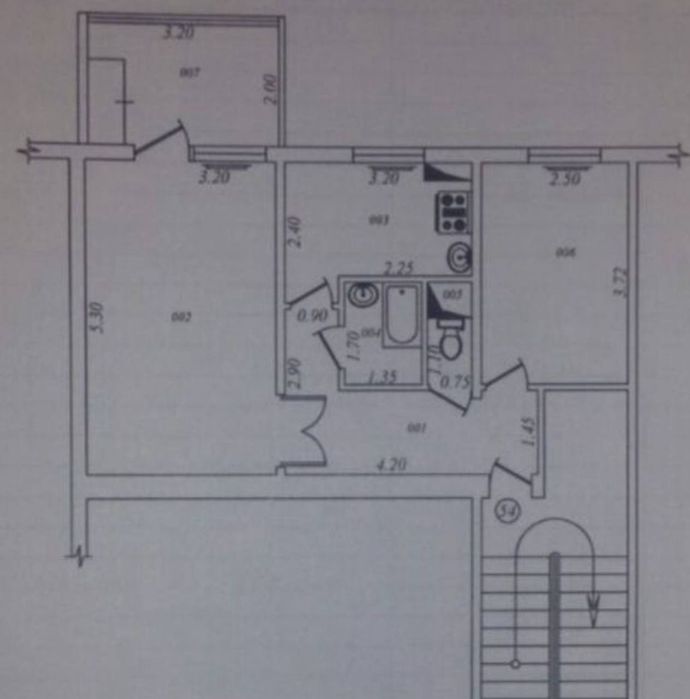 Срочно Продаётся Яккасарай Башлык 2/4/5 без ремонта  без мебелья