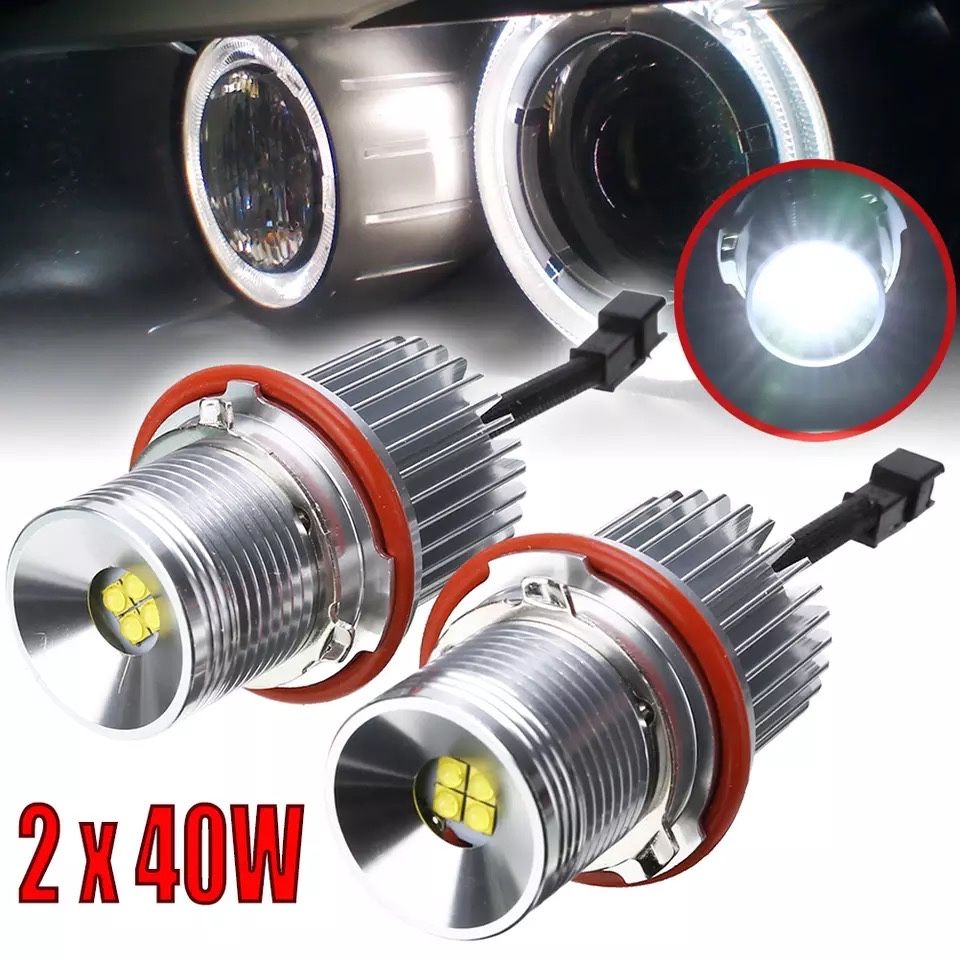 Set led marker angel eyes Bmw Seria 1 5 7 X3 X5 E87 E39 E60 E63 E53 E8