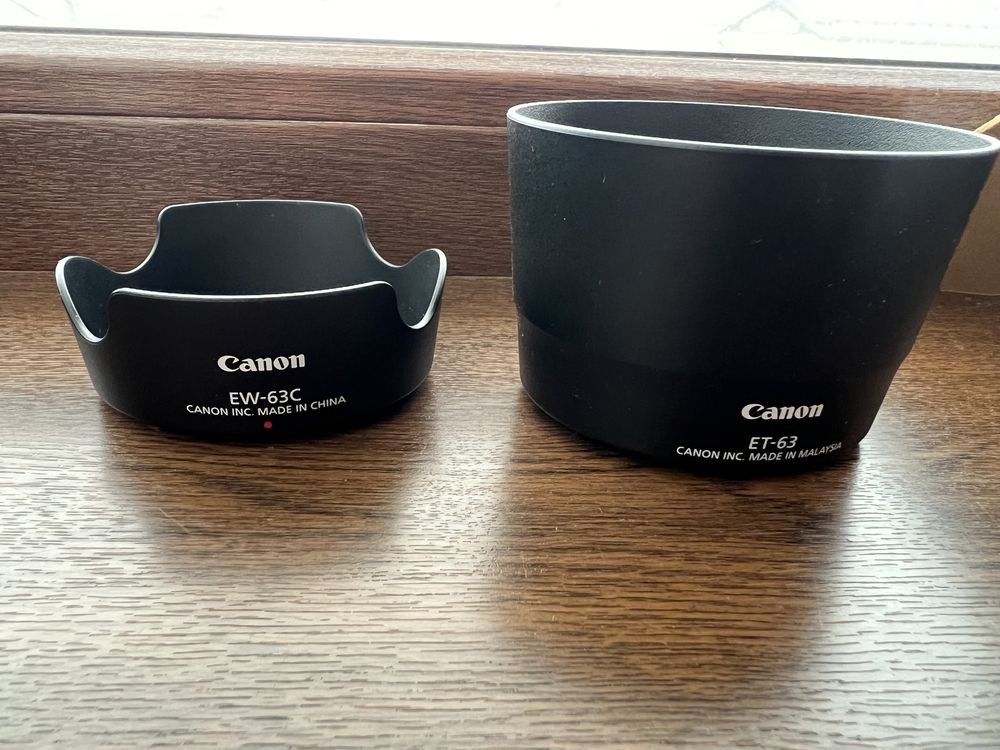 Бленды для объективов  canon. Цены разные