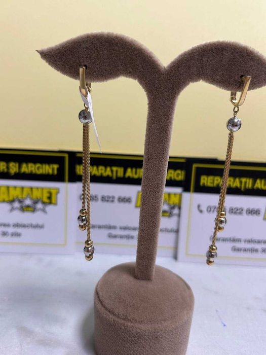 cercei aur 5.40gr 14k (m2) staramanet