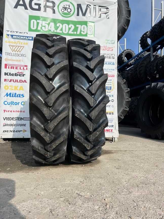 Cauciucuri noi 12.4-32 marca OZKA cu 8 pliuri pentru tractor spate