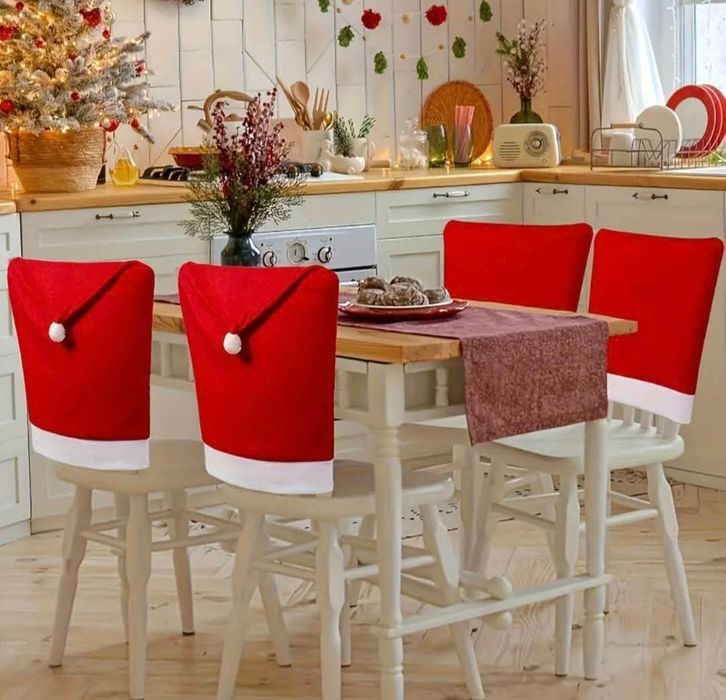 Коледни калъфи за столове