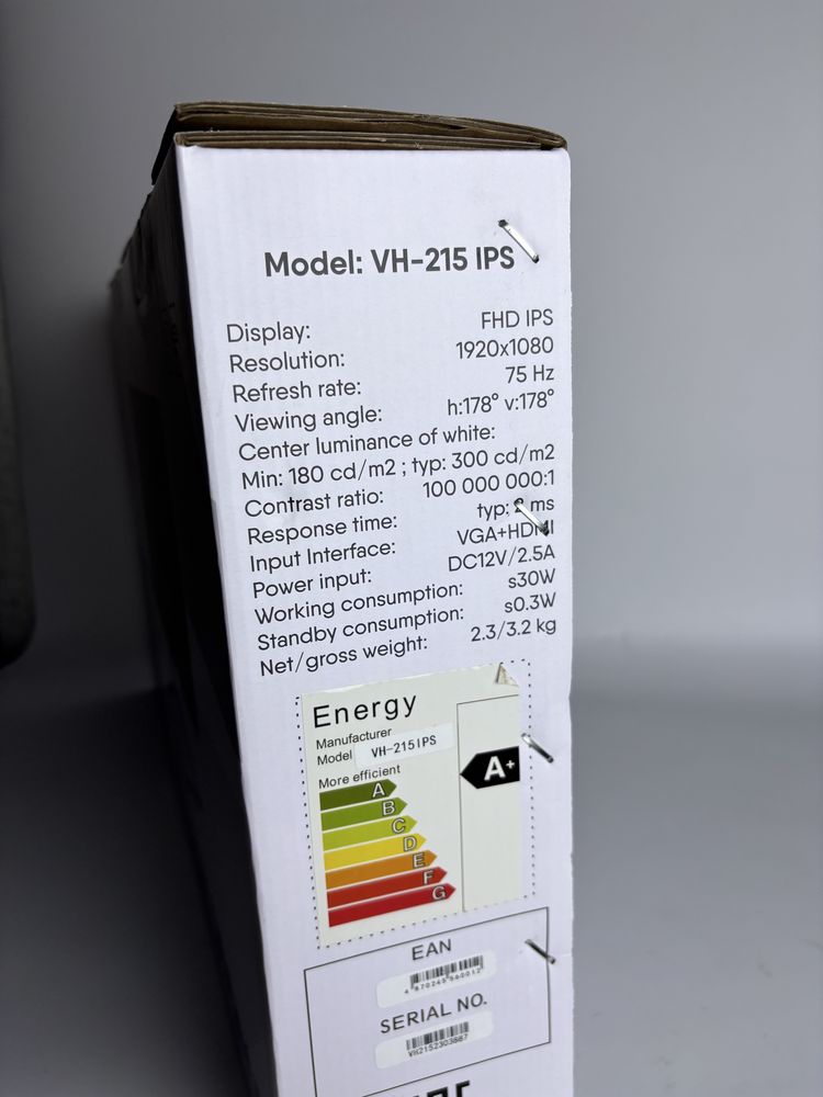 Мониторы новые 21.5 дюйма IPS с HDMI