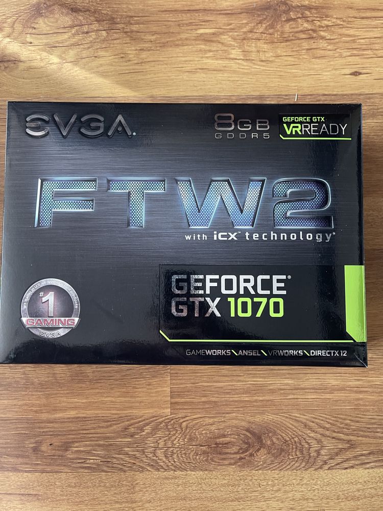 Evga Gtx 1070 8GB GDDR5 видеокарта