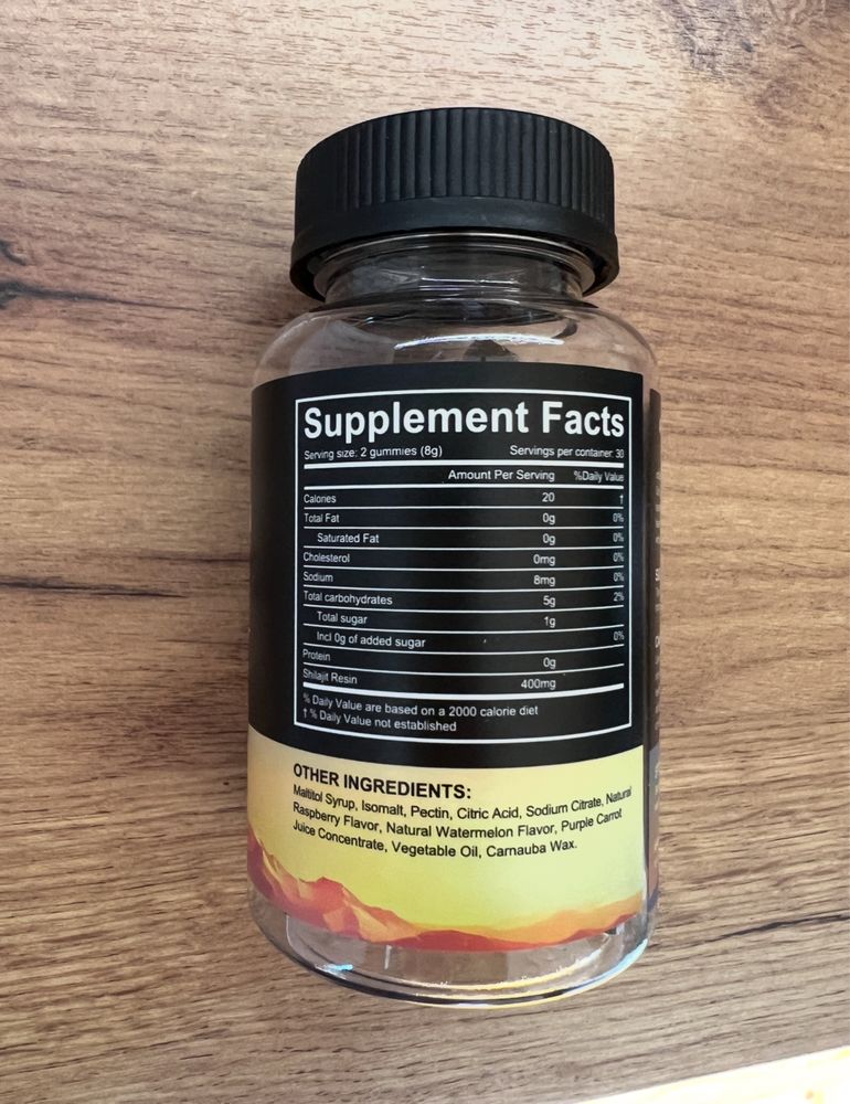ПРОМО Shilajit Шиладжит желирани мечета 60бр.