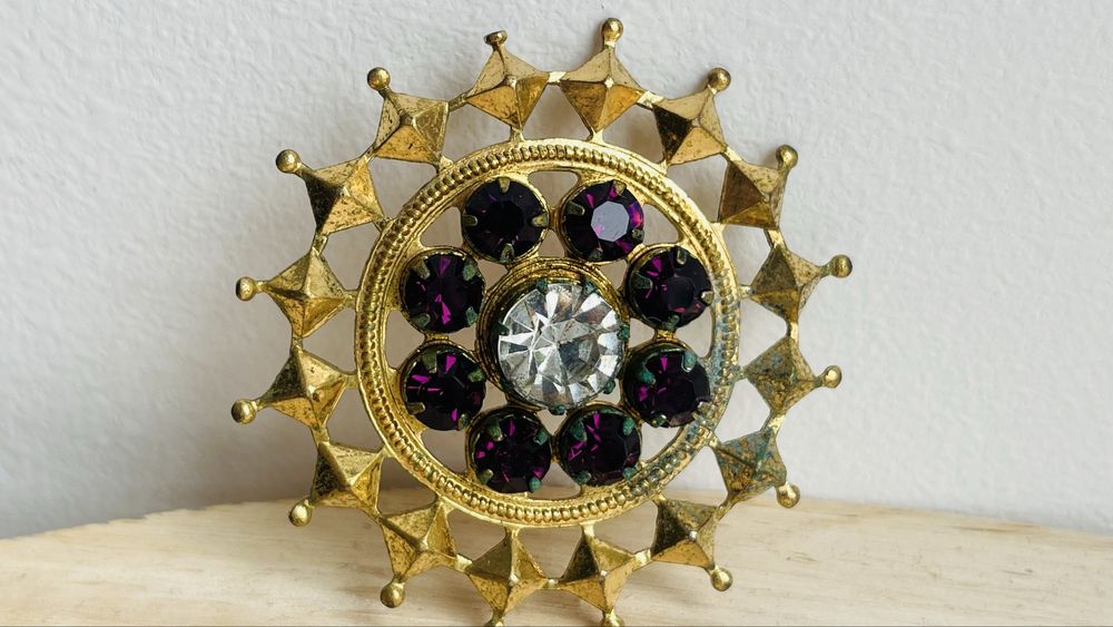 Броши советские, бижутерия, серебро