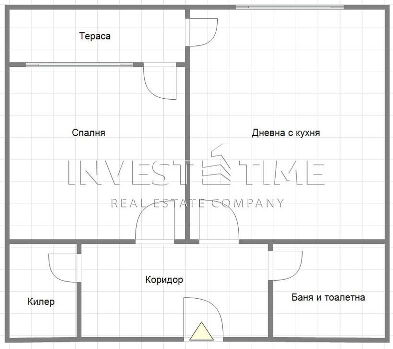 2-стаен в Варна-Лятно кино Тракия, площ 51 кв.м