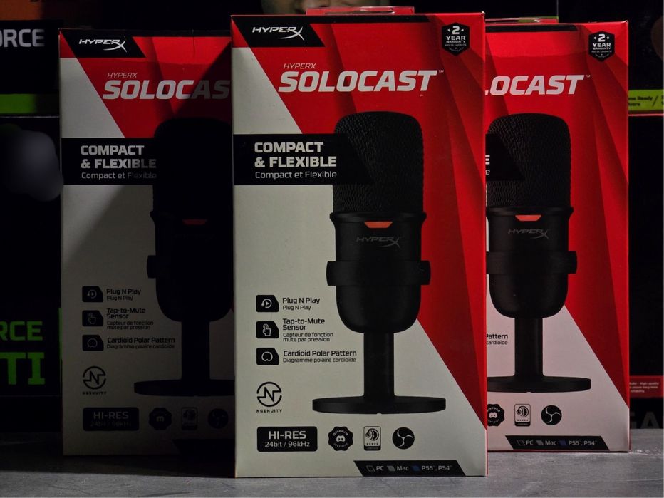 Микрофон Hyper X SoloCast