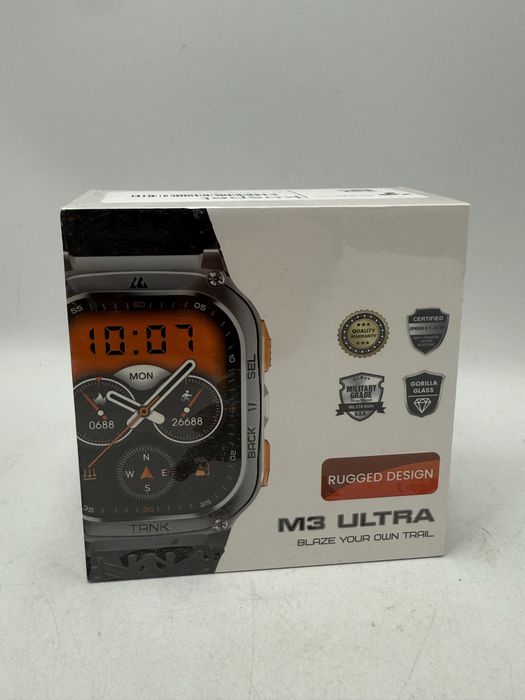 Ceas inteligent KOSPET Tank M3 Ultra Sigilat G2