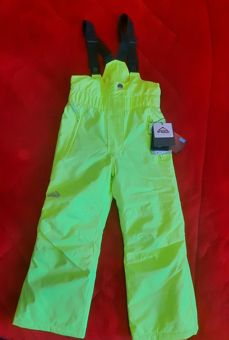 Pantaloni schi noi, pentru copii (128 cm, aprox 8 ani)