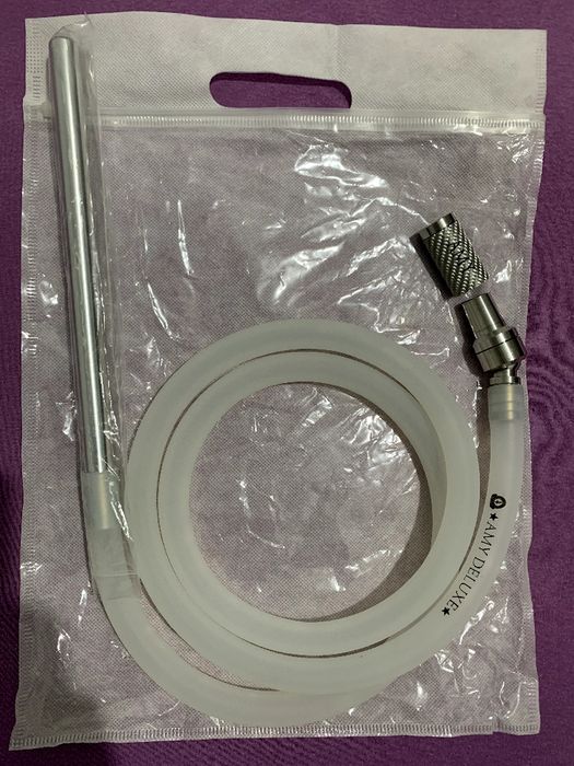 Adaptor/Mâner inox Amy Delux Narghilea