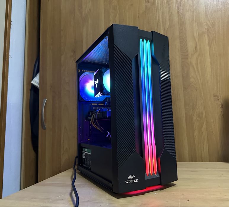 Игровой компьютер intel Core i3-10105/RAM 16Gb/SSD/HDD/GTX 1660 Super