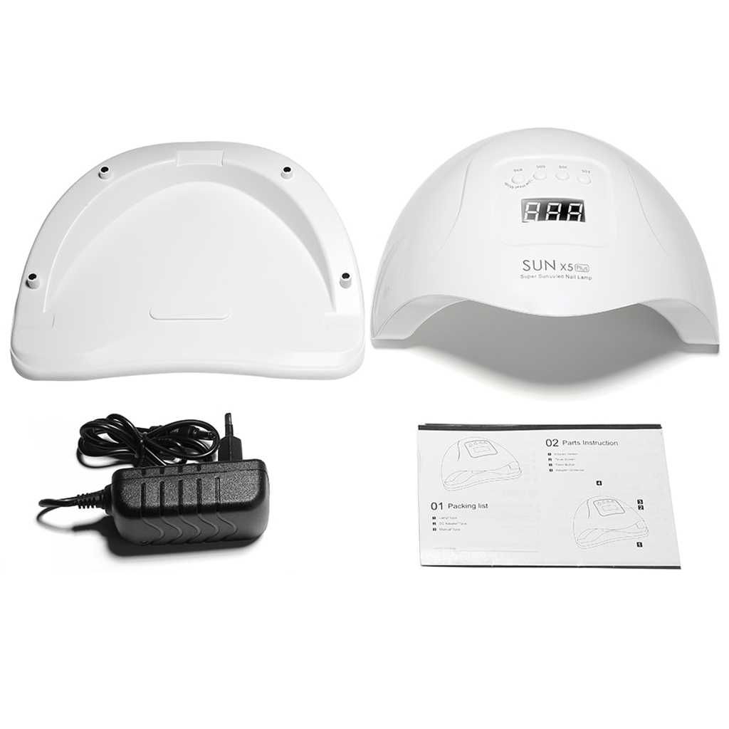 Професионална UV LED лампа за нокти , SUN, 80 W със сензори, 36 UV LED