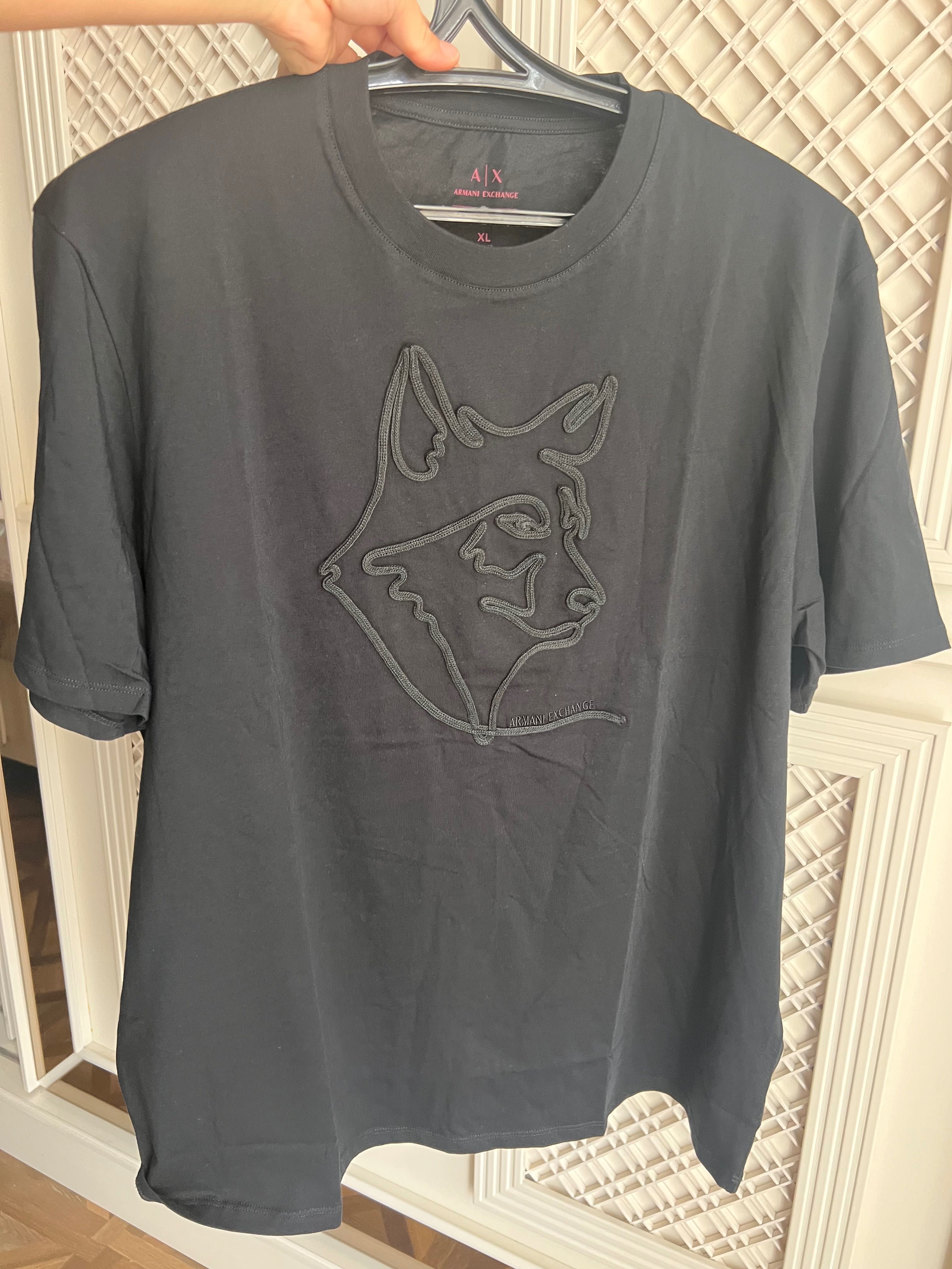 Футболка новая Armani exchange. ХЛ размер. Оригинал!
