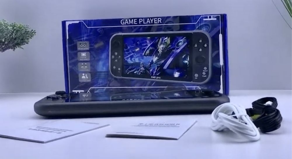 Портативная игровая приставка Powkiddy X40 Pro
