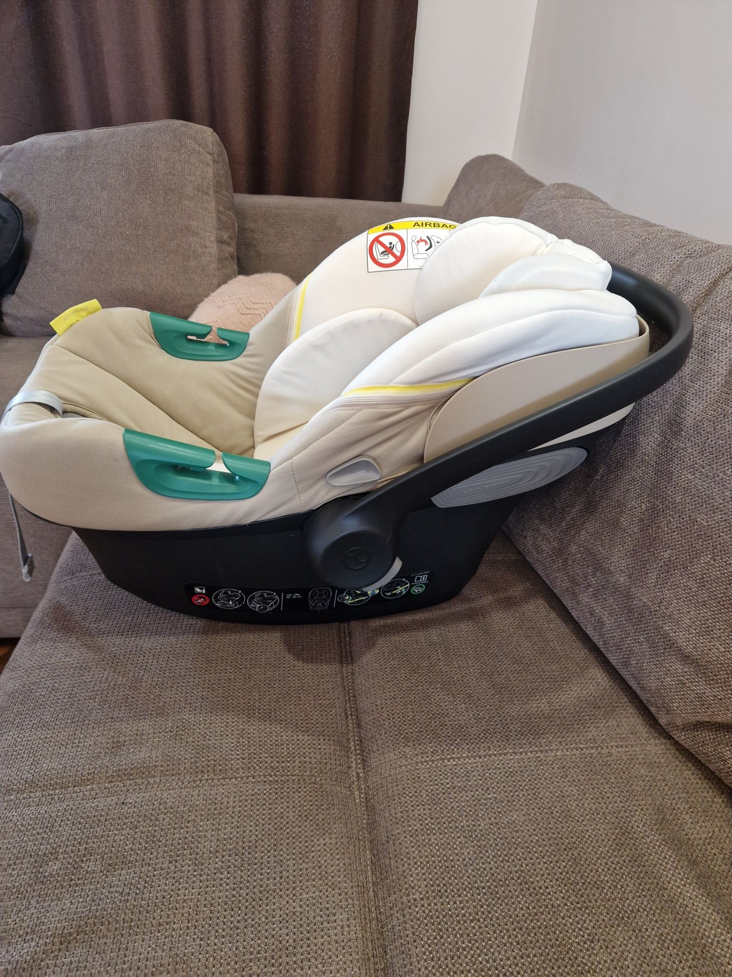 Детско кошче за новородено Cybex Aton S2 i-Size