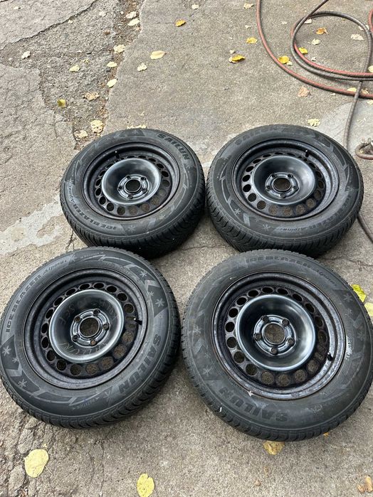 4бр. железни джанти 15" 5x110 за Opel