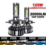 Лед крушки h3  125w 8000k