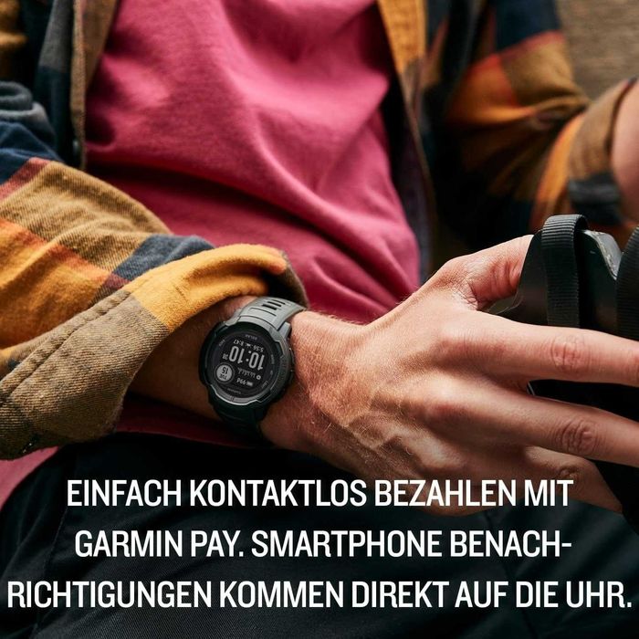 Нов!2г Гаранция! Garmin Instinct 2 Solar Tactical Edition, 45мм, Сив