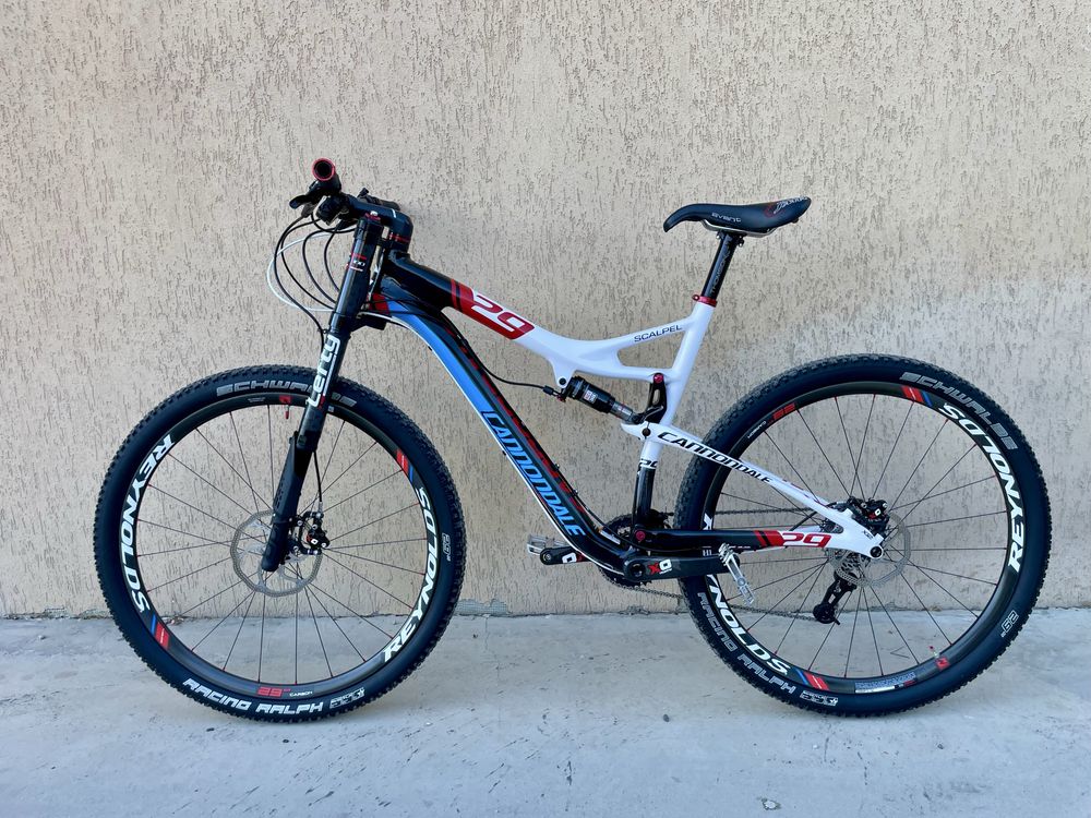 Bicicleta cannondale full suspension lefty