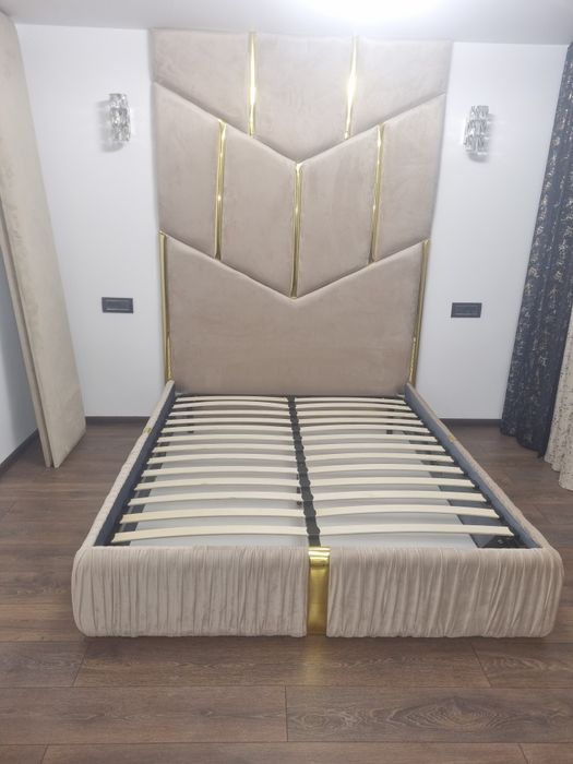 Vand pat 190×150 patul este nou la refuzat clientul