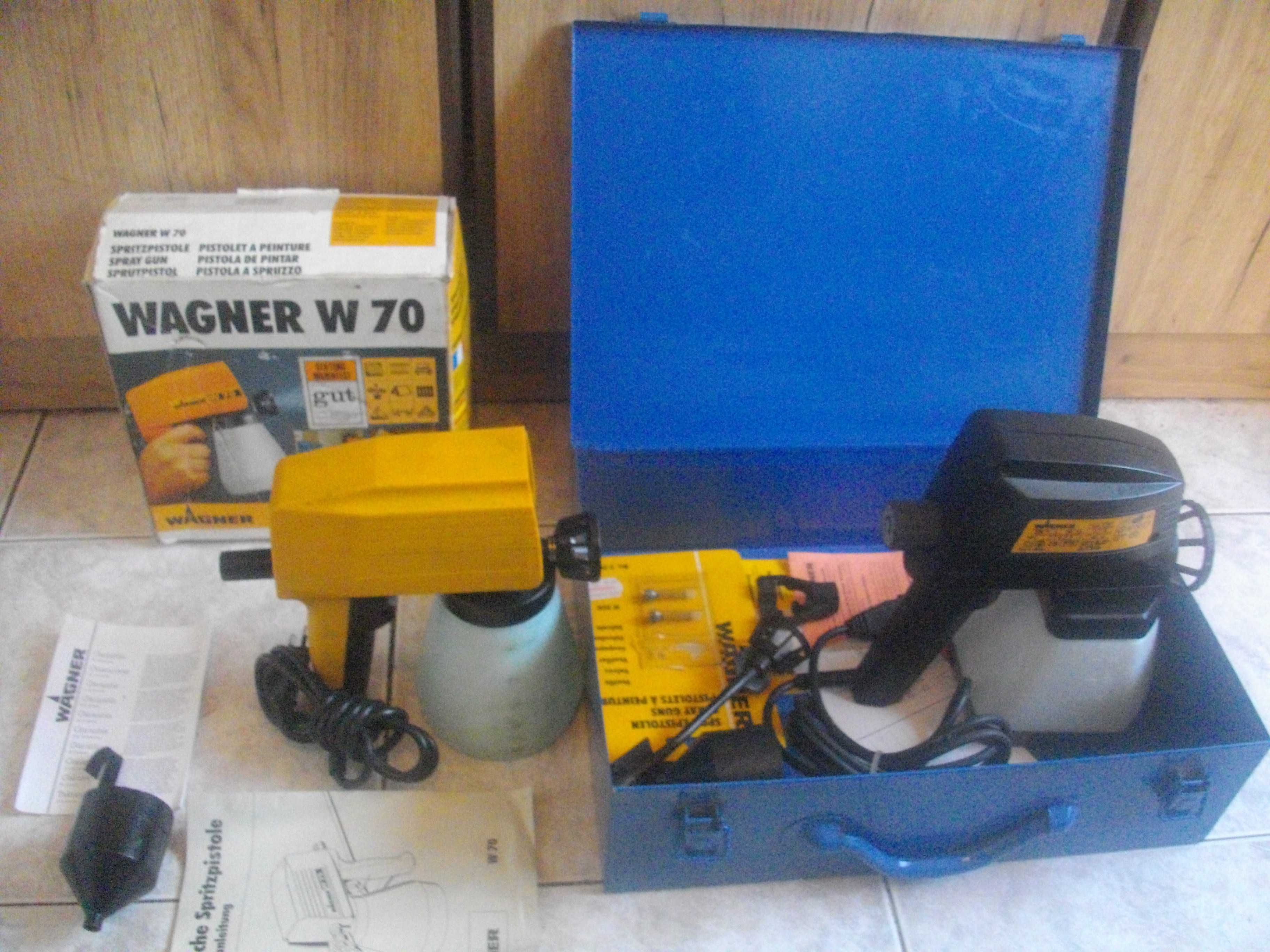 Made in Germany Wagner W70/W200 Ел. Пистолет за боядисване 70W/ 60W