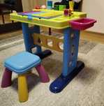 Set măsuță cu scăunel activități PLAYGO pentru copii de la 3 ani+
