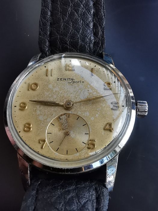 Ceas Zenith Sporto Int Manuala Funcționează Excelent!