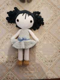 Плетена кукла играчка