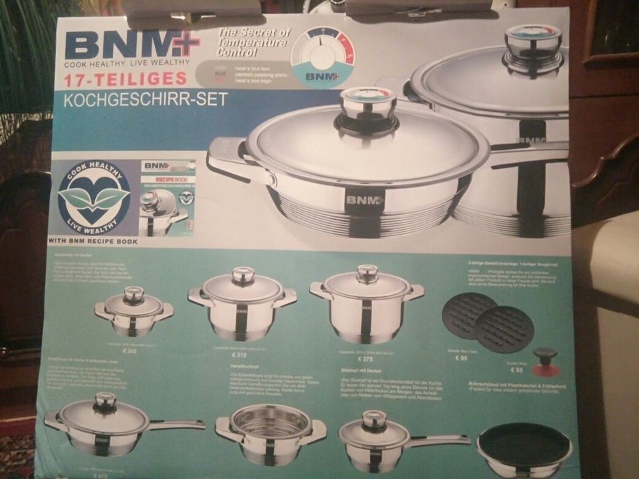 Plita cu inductie,set vase BNM