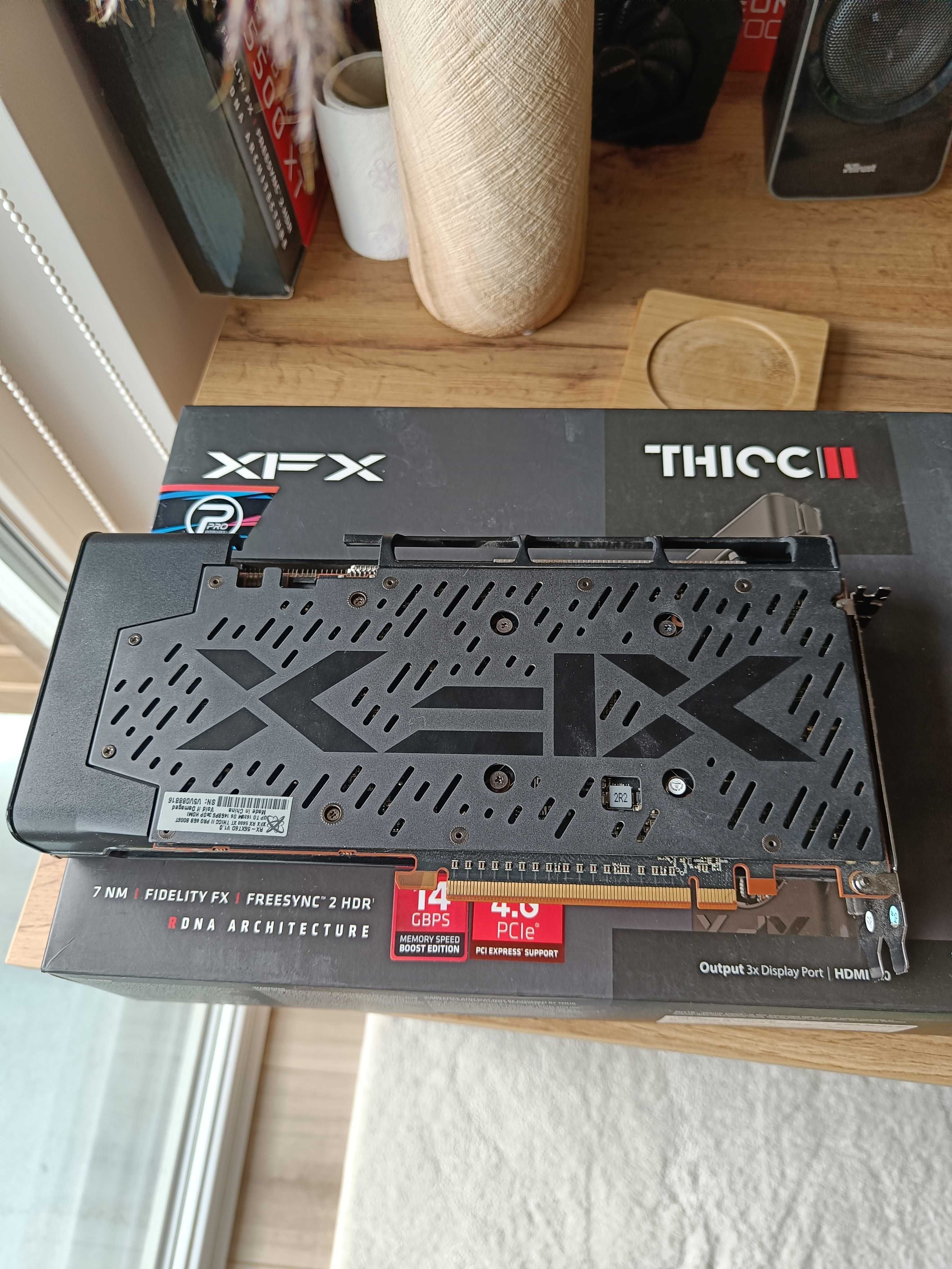 Amd Radeon XFX RX 5600 XT THICC II PRO -14gbps 6GB GDDR6