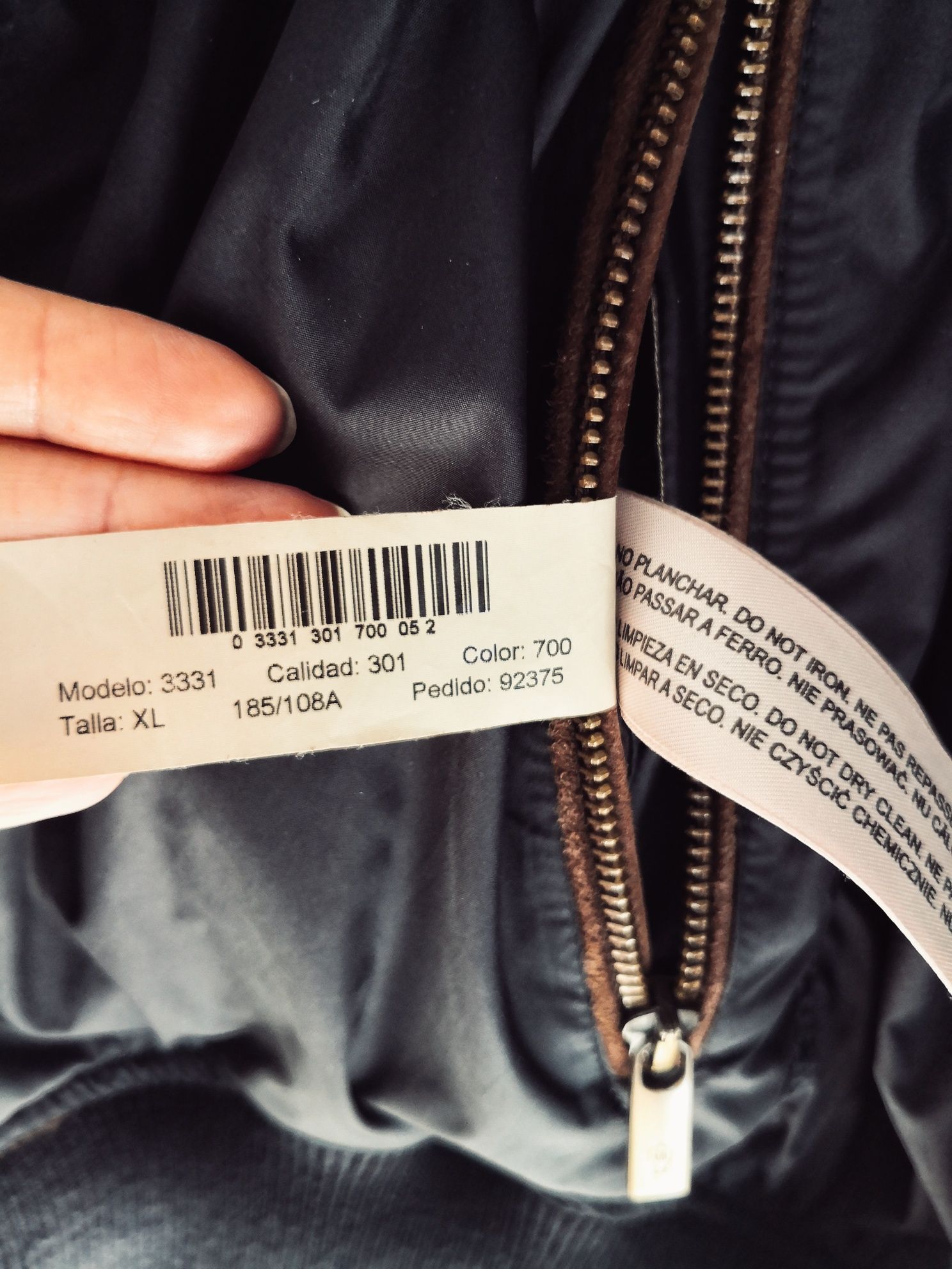 Jachetă reversibila din 100% piele Massimo Dutti