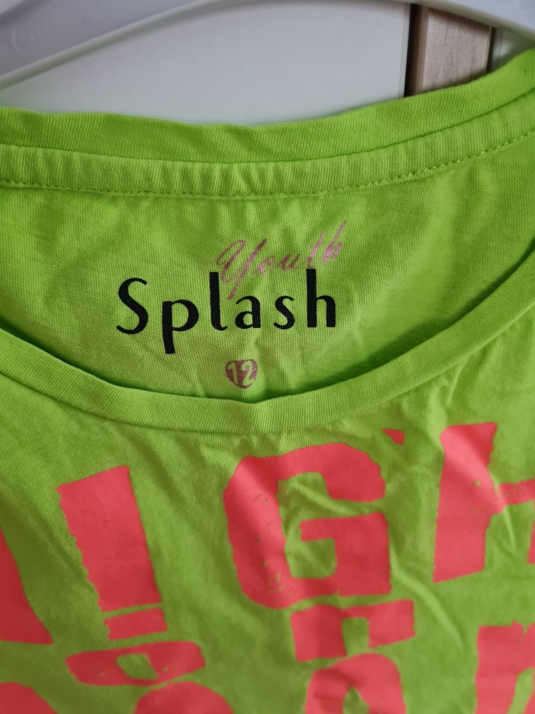 Tricou verde neon
