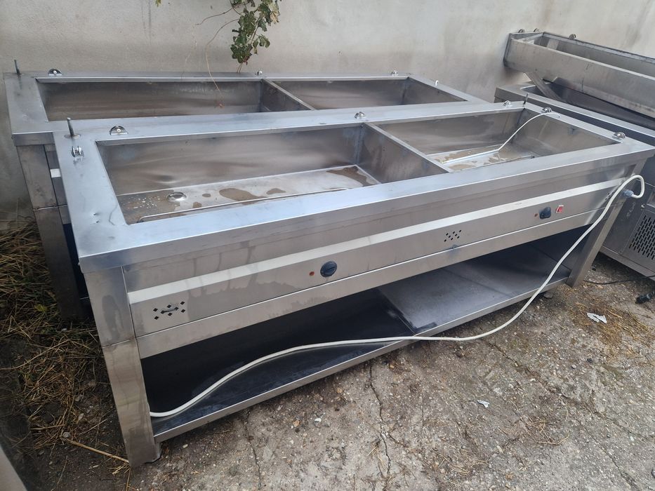 Vitrina rece sau calda,  Vitrina rece inox, vitrina frigorifica inox