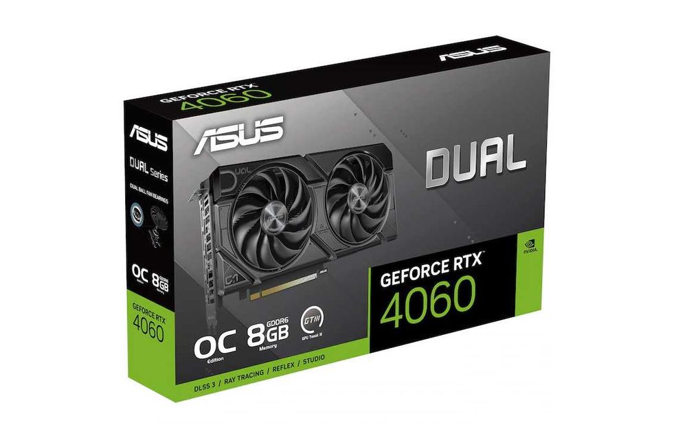 ASUS Dual GeForce RTX™ 4060 OC Edition 8GB GDDR6