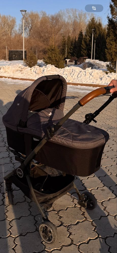 Продам коляску люльку joie в отличном состоянии