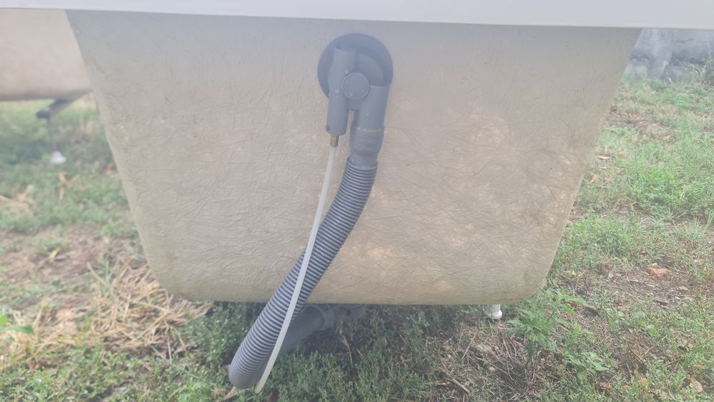 Vand cada acrilica cersanit, masca si paravan sticla 160 cm