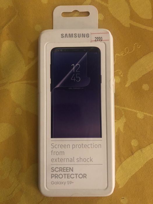 Защитная пленка оригинал Самсунг Samsung Galaxy S9+