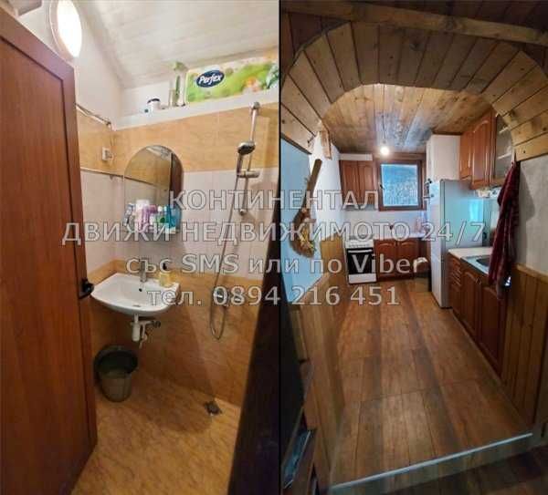 Двуетажна тухлена къща 110м2 с двор 500м2 отл. състояние - код 61875
